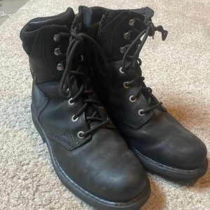 Men’s Size 8 Harley Davidson Motorcycle Leather Boots